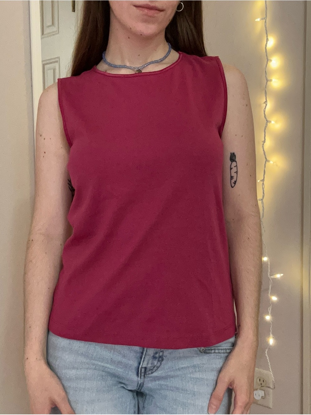 Magenta Christopher & Banks Tank Top